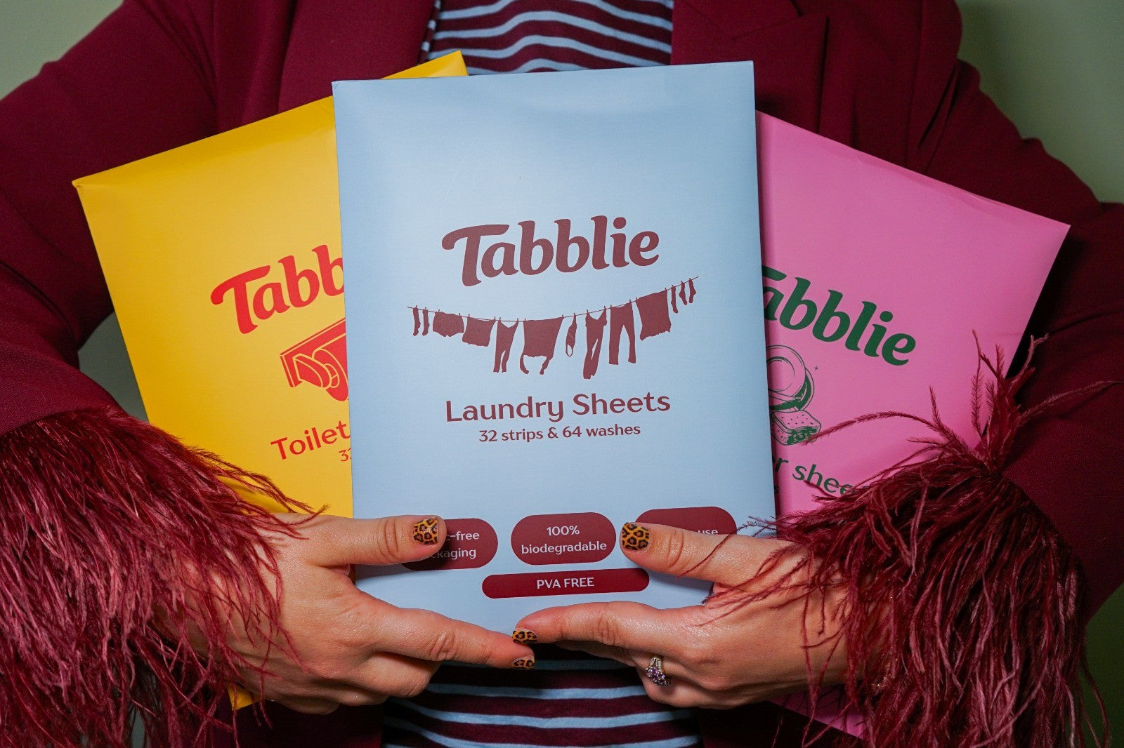 Tabblie was-, vaat- en toiletstrips