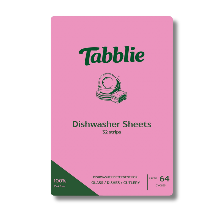 Pak Tabblie Vaatwasstrips, 32 strips voor 64 vaatwasbeurten